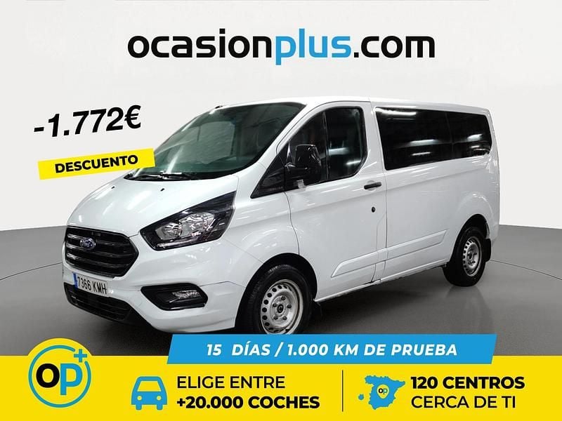 Usado Ford Transit Custom Trend 105 CV (77 kW) 2018 Blanco Familiar