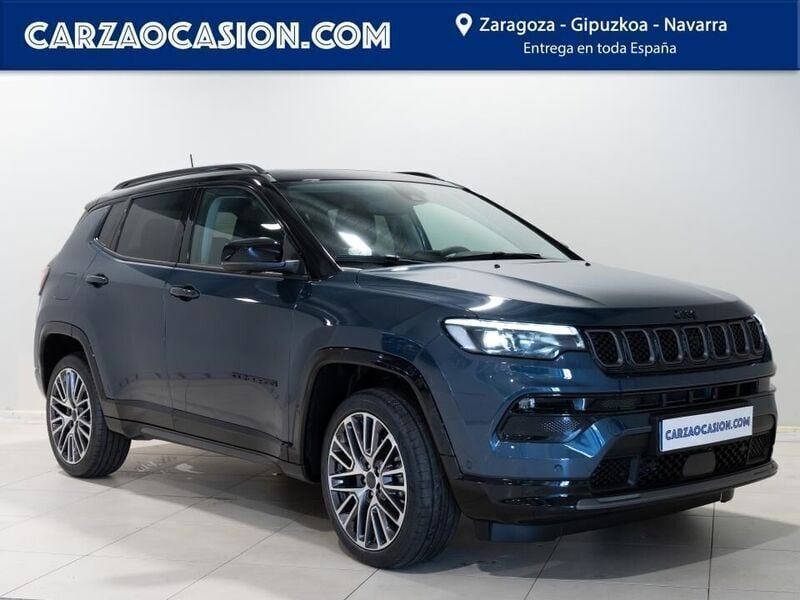 Azul Nuevo 2024 Jeep Compass Summit SUV | 33.495 € (Precio justo) - Imagen 1/4