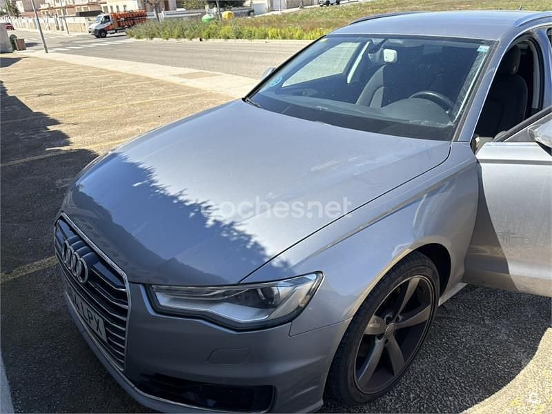 Usado Audi A6 S-Line 190 CV (139 kW) 2015 Gris / plata Familiar