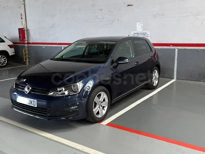 Usado VW Golf VII Advance 125 CV (91 kW) 2015 Azul Berlina