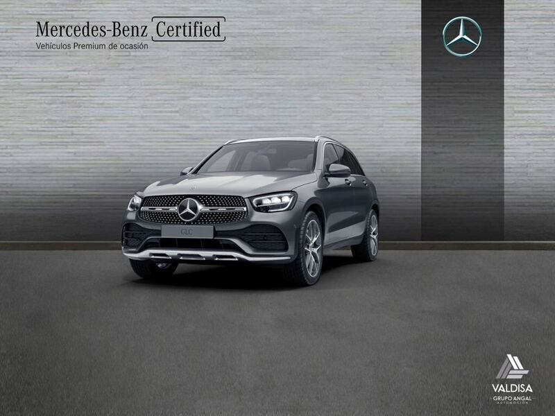 Gris / plateado Usado 2021 Mercedes GLC220 AMG line | 46.900 € (Precio justo) - Imagen 1/4