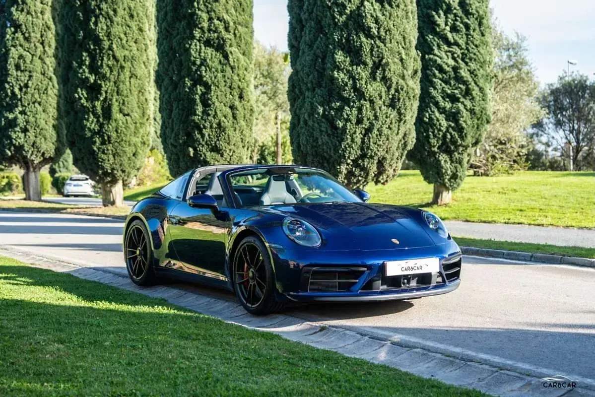 Usado Porsche 911 Carrera GTS 480 CV (353 kW) 2022 Azul Descapotable