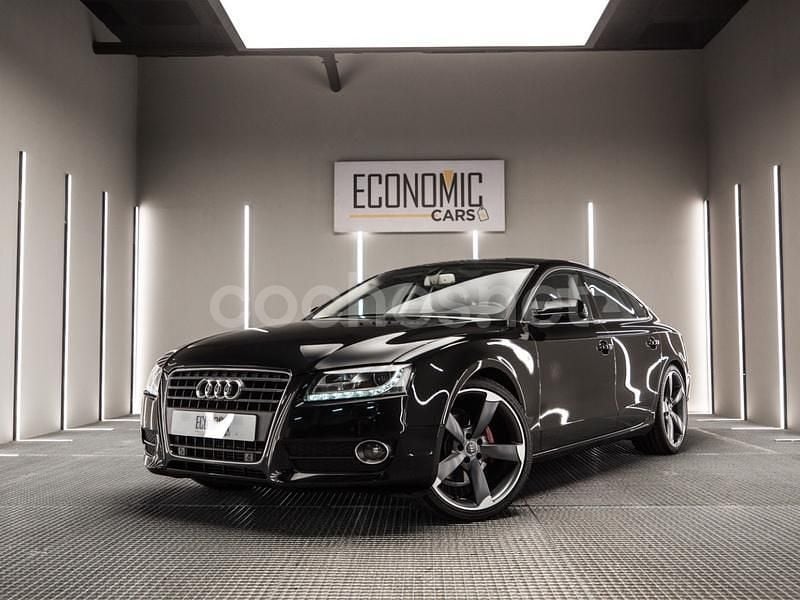 Usado Audi A5 Sportback 211 CV (155 kW) 2009 Negro Utilitario