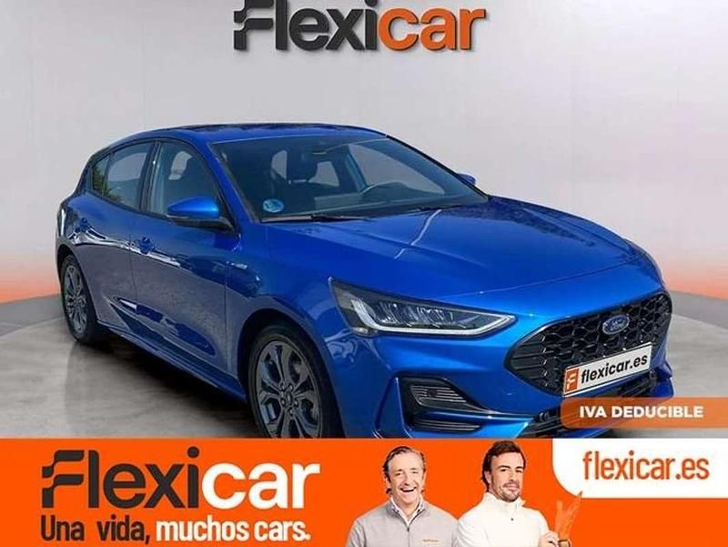 Usado Ford Focus ST-Line X 125 CV (91 kW) 2023 Azul Berlina