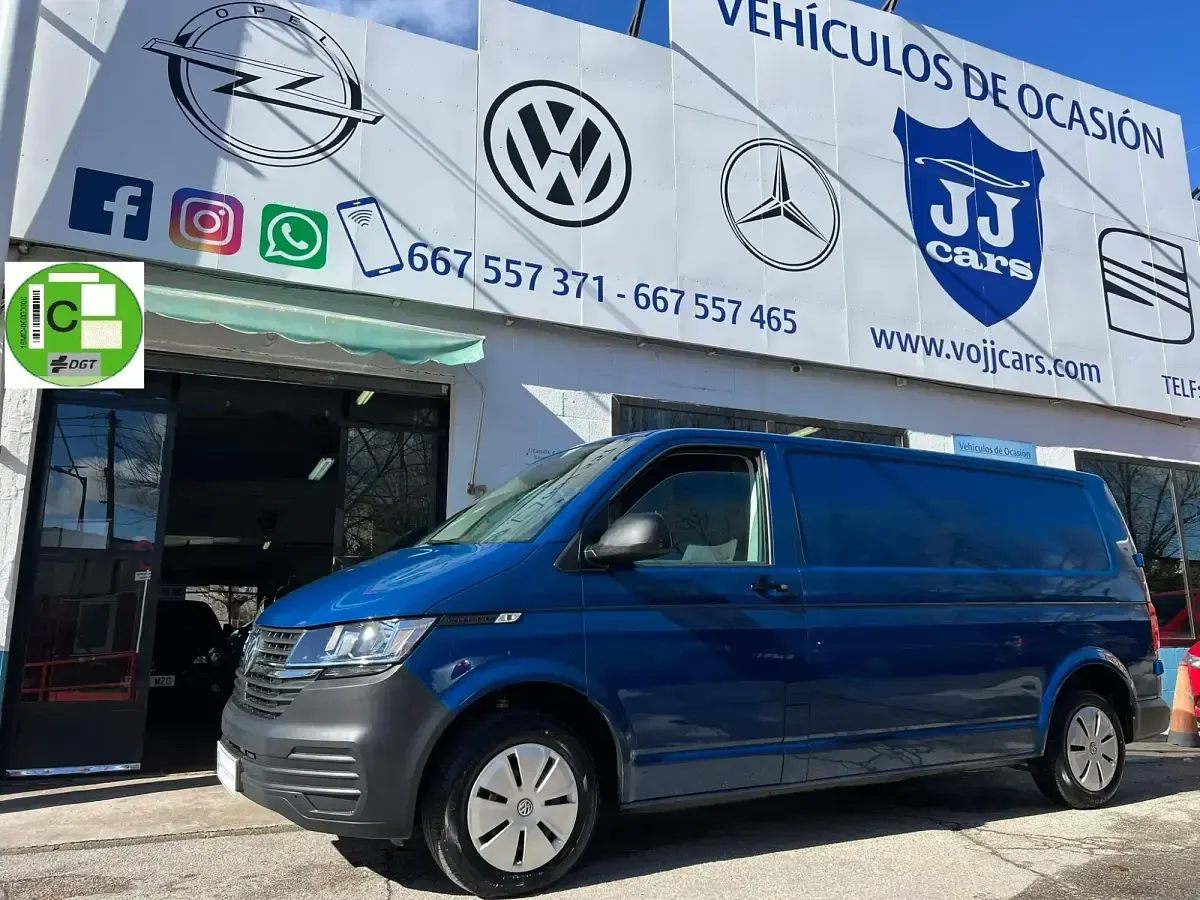 Usado VW T6.1 110 CV (80 kW) 2022 Azul Van