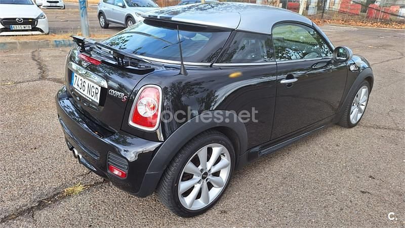 Usado Mini Cooper S Coupé 184 CV (135 kW) 2012 Negro Coupe