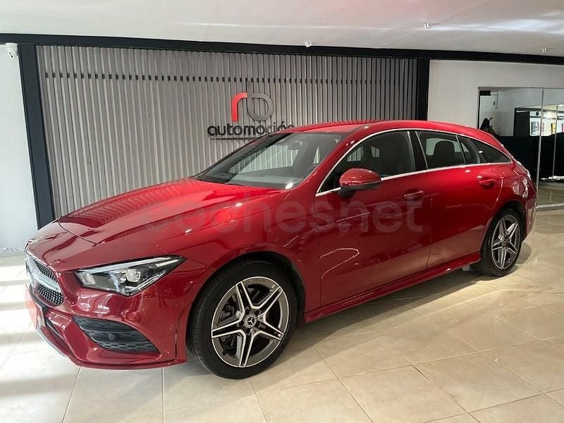 Usado Mercedes CLA250e Shooting Brake 218 CV (160 kW) 2021 Rojo Familiar