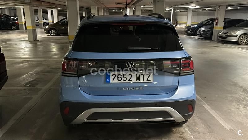 Usado VW T-Cross 116 CV (85 kW) 2024 Azul SUV