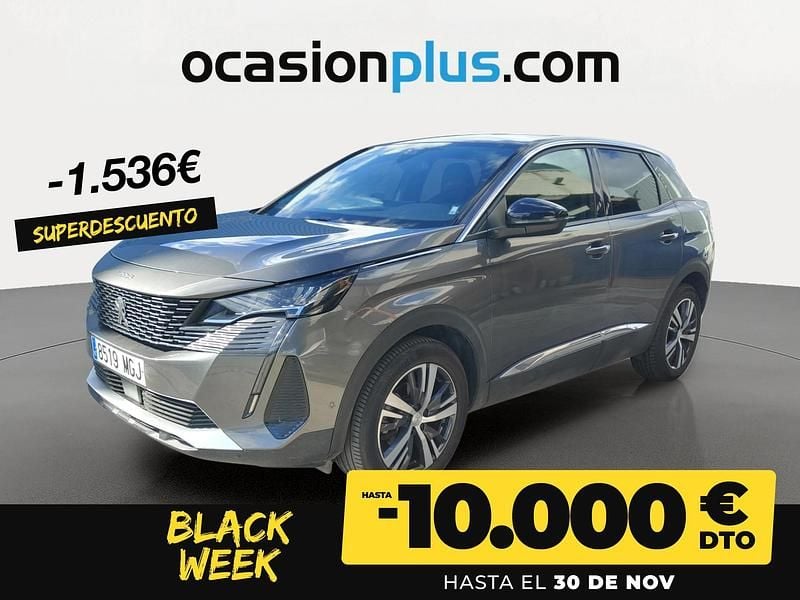 Gris Usado 2023 Peugeot 3008 Allure SUV | 16.900 € (Precio justo) - Imagen 1/4