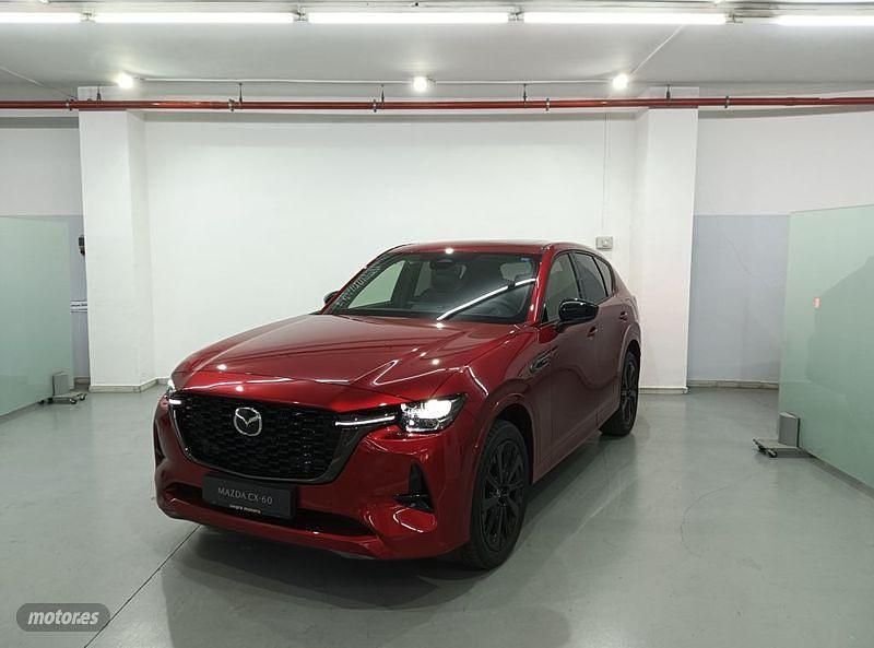 Rojo Nuevo 2025 Mazda CX-60 Homura-Line SUV | 52.500 € (Precio justo) - Imagen 1/4