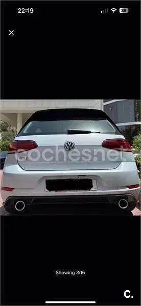 Usado VW Golf VIII GTI 245 CV (180 kW) 2021 Gris / plata Berlina
