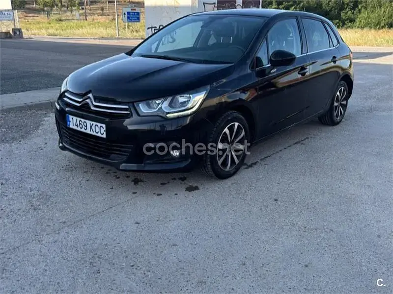 Usado Citroën C4 PureTech 110 CV (80 kW) 2017 Negro Berlina