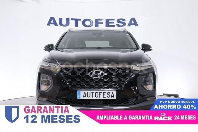 Usado Hyundai Santa Fe 200 CV (147 kW) 2019 Negro SUV