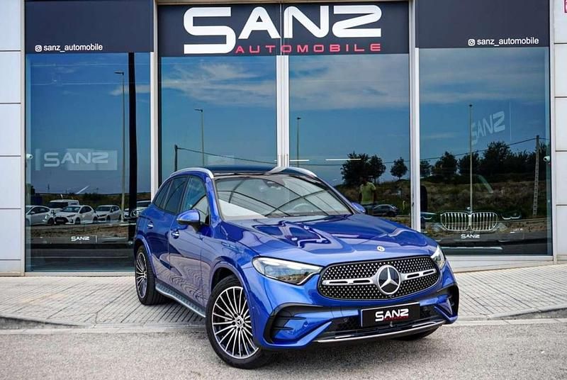 Azul Usado 2022 Mercedes GLC200 SUV | 59.999 € - Imagen 1/4