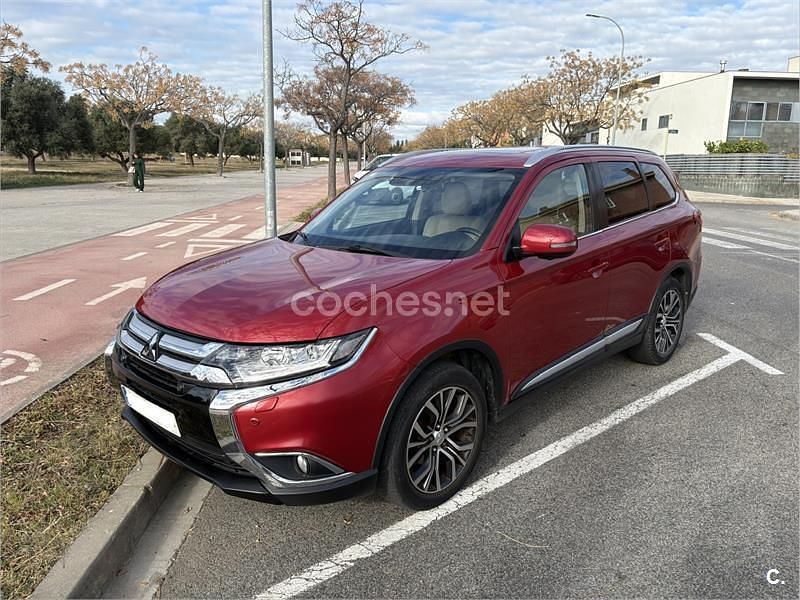 Rojo Usado 2018 Mitsubishi Outlander SUV | 18.500 € (Precio justo) - Imagen 1/4