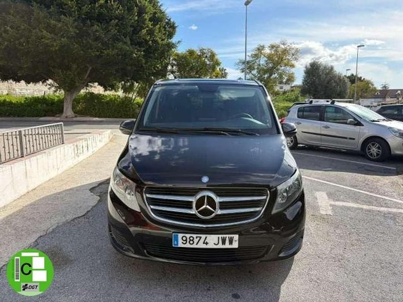 Usado Mercedes V220 Avantgarde 163 CV (119 kW) 2017 Negro Monovolumen