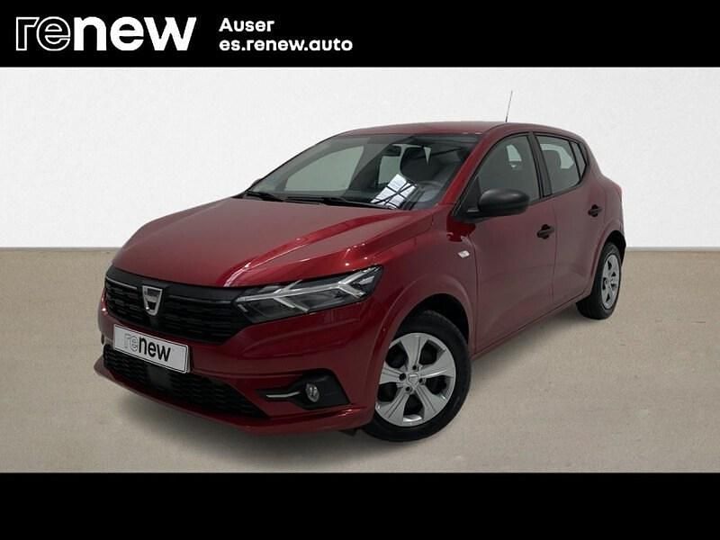 Rojo Usado 2021 Dacia Sandero Essentiel Utilitario | 11.350 € (Precio justo) - Imagen 1/4