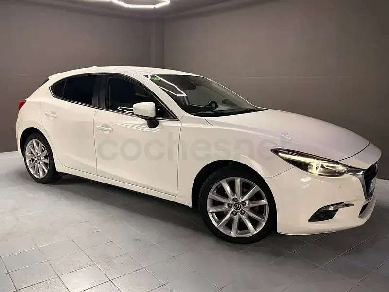 Usado Mazda 3 150 CV (110 kW) 2017 Blanco Berlina