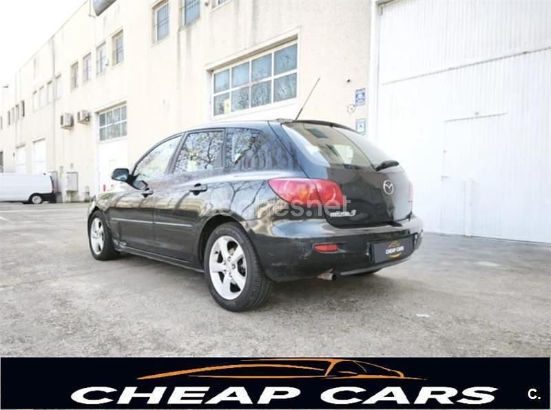 Usado Mazda 3 Active 105 CV (77 kW) 2005 Negro Berlina