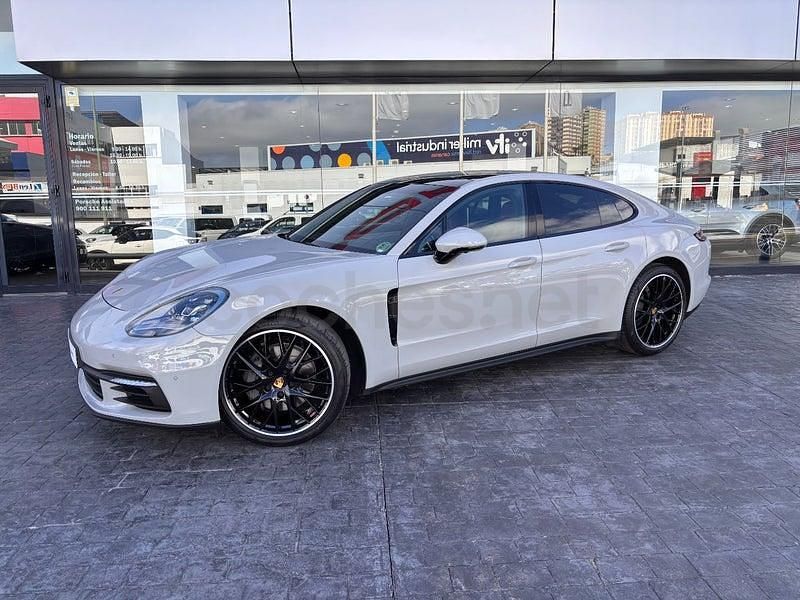 Usado Porsche Panamera 4S 440 CV (323 kW) 2018 Gris / plata Berlina