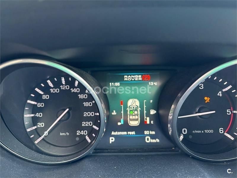 Usado Land Rover Range Rover evoque Pure 150 CV (110 kW) 2011 Negro SUV