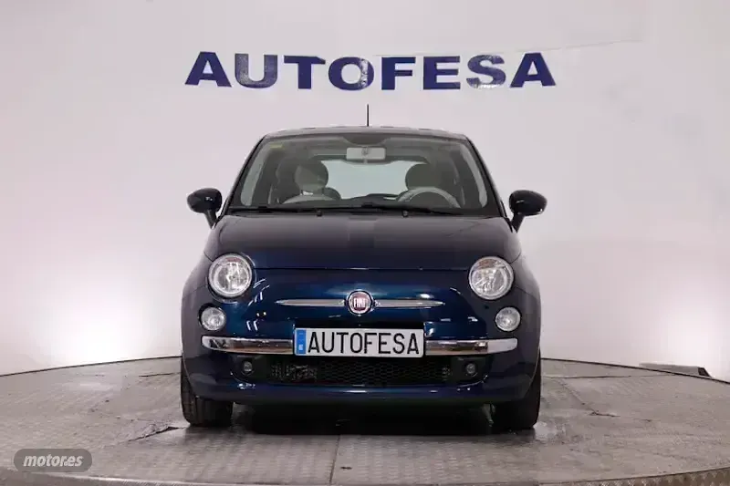 Usado Fiat 500 Lounge 95 CV (69 kW) 2015 Azul Utilitario