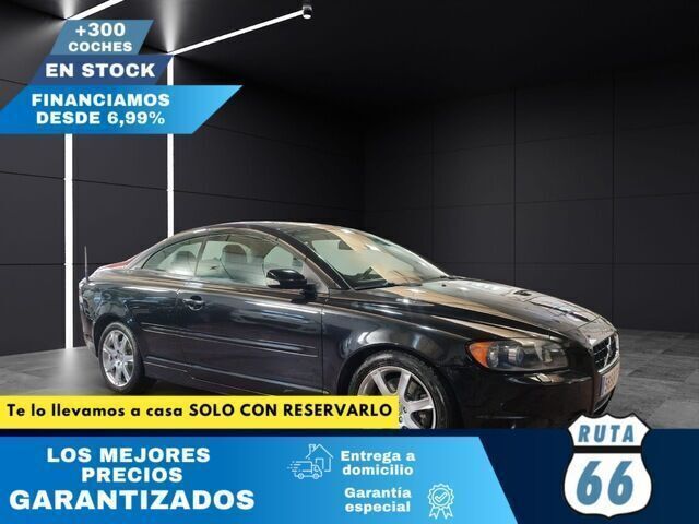 Negro Usado 2007 Volvo C70 Momentum Descapotable | 9990 € (Precio justo) - Imagen 1/4