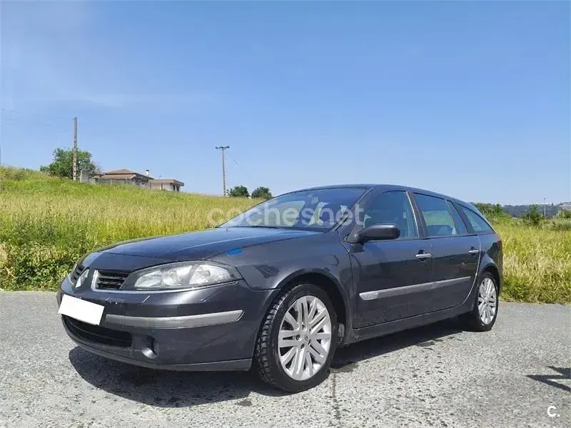 Usado Renault Laguna II 130 CV (95 kW) 2006 Azul Familiar