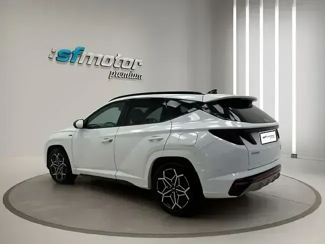 Usado Hyundai Tucson N Line 136 CV (100 kW) 2022 Blanco SUV