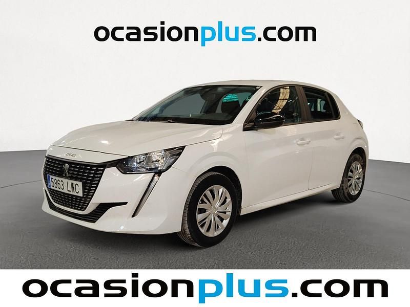 Blanco Usado 2022 Peugeot 208 Active Utilitario | 12.628 € (Buen precio) - Imagen 1/4