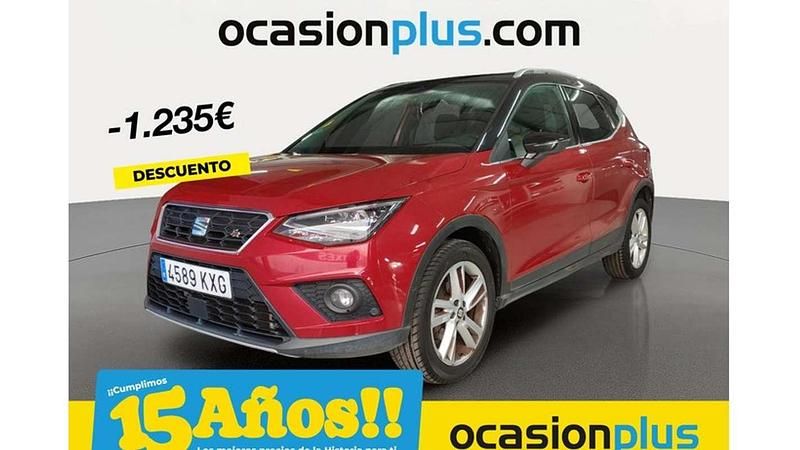 Rojo Usado 2019 Seat Arona FR SUV | 11.991 € (Precio justo) - Imagen 1/4