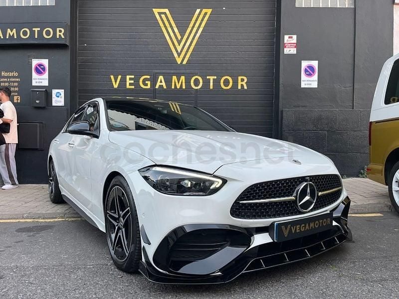 Usado Mercedes C200 163 CV (119 kW) 2023 Blanco Berlina