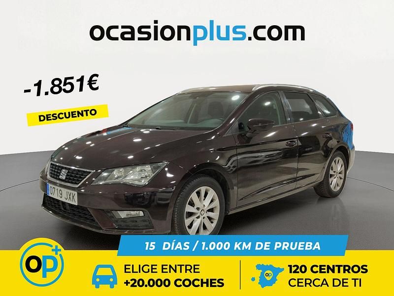 Violeta Usado 2017 Seat Leon Style Plus Utilitario | 11.490 € (Buen precio) - Imagen 1/4