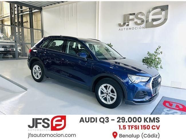 Usado Audi Q3 150 CV (110 kW) 2021 Azul SUV