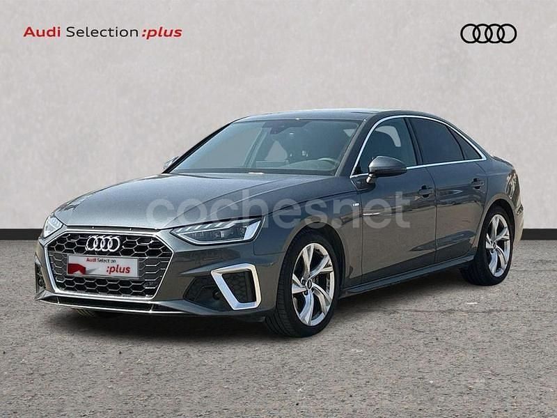 Gris / plata Usado 2024 Audi A4 S-Line Berlina | 38.990 € (Precio justo) - Imagen 1/4