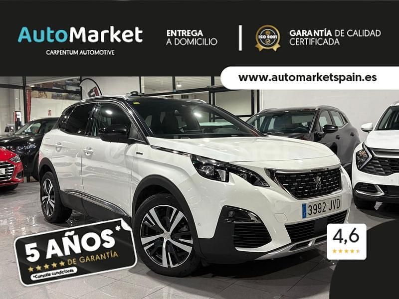 Blanco Usado 2016 Peugeot 3008 GT-line SUV | 16.900 € - Imagen 1/4