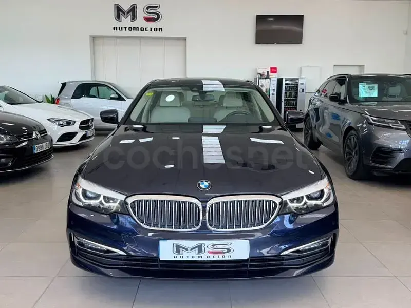 Usado BMW 520 Luxury Line 190 CV (139 kW) 2018 Azul Berlina