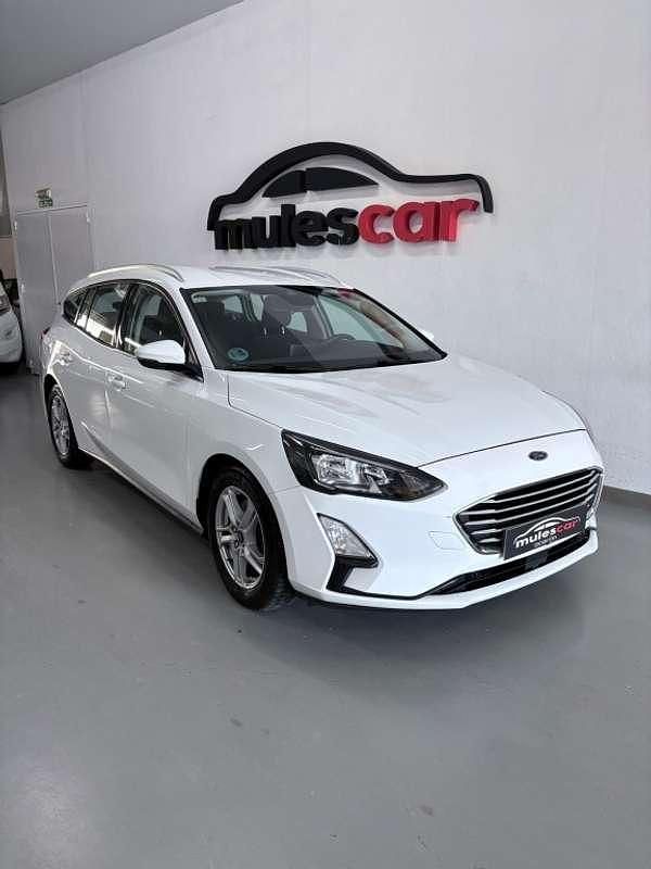 Blanco Usado 2019 Ford Focus Trend+ Familiar | 11.399 € (Precio justo) - Imagen 1/4