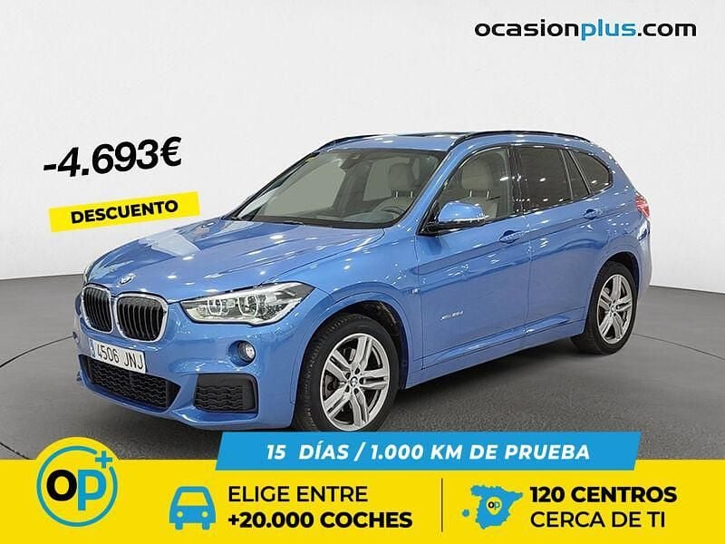 Usado BMW X1 231 CV (169 kW) 2016 Azul SUV