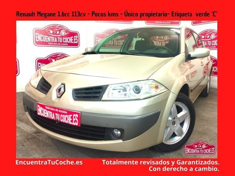 Beige Usado 2007 Renault Mégane II Berlina | 5430 € - Imagen 1/4