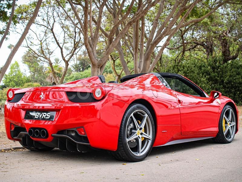 Usado Ferrari 458 578 CV (425 kW) 2012 Rojo Descapotable