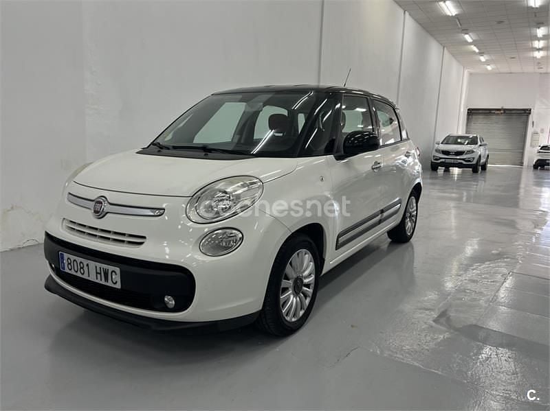 Usado Fiat 500L Lounge 95 CV (69 kW) 2014 Blanco Monovolumen
