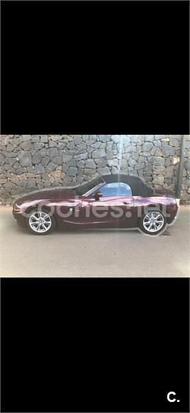 Usado BMW Z4 170 CV (125 kW) 2003 Granate Descapotable