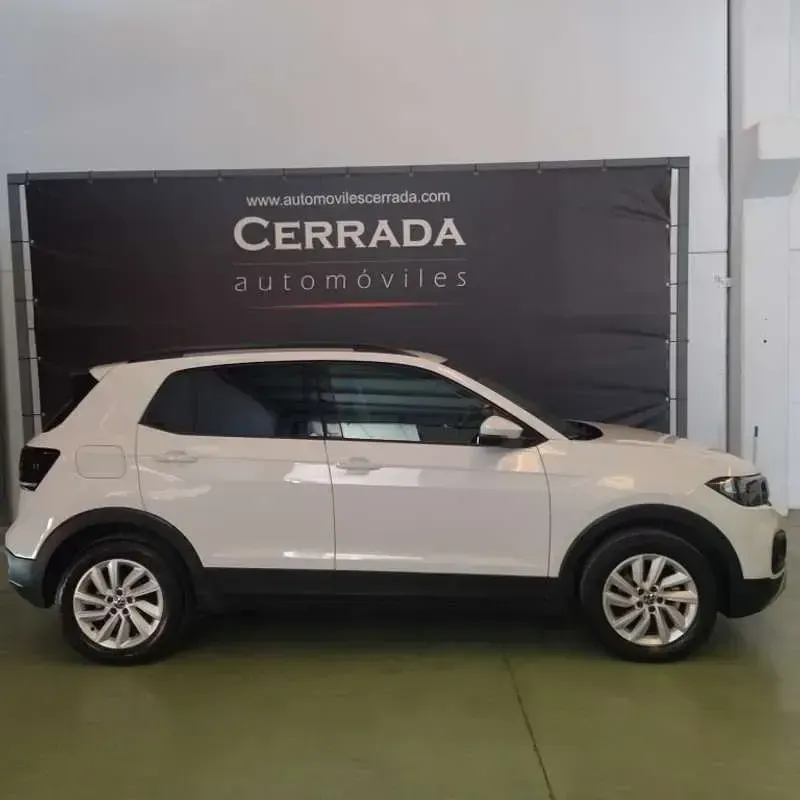 Usado VW T-Cross Advance 110 CV (80 kW) 2022 Blanco SUV