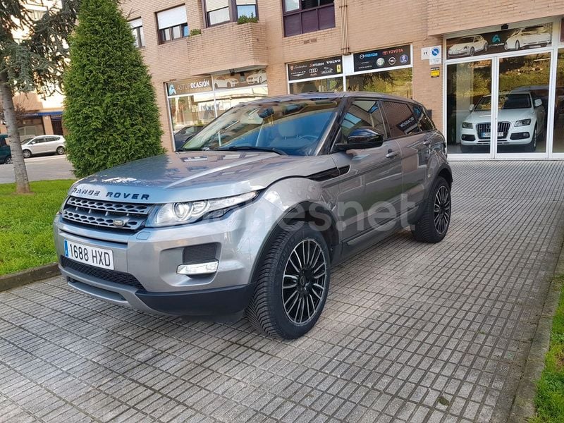 Gris / plata Usado 2014 Land Rover Range Rover evoque Pure SUV | 14.900 € (Precio justo) - Imagen 1/4