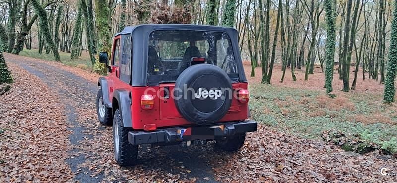 Usado Jeep Wrangler 118 CV (86 kW) 2000 Rojo SUV