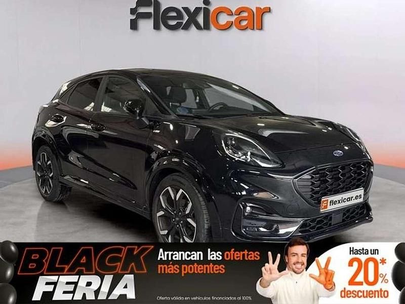 Negro Usado 2021 Ford Puma ST-Line SUV | 16.490 € (Super precio) - Imagen 1/4