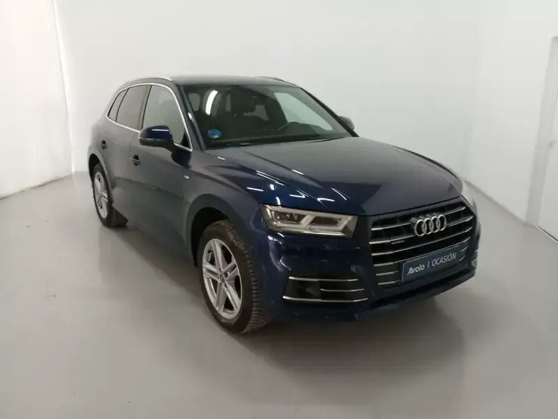 Azul Usado 2020 Audi Q5 Competition SUV | 35.700 € (Precio justo) - Imagen 1/4