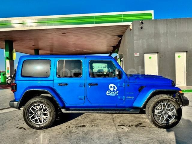Azul Usado 2023 Jeep Wrangler Sahara SUV | 55.990 € (Super precio) - Imagen 1/4