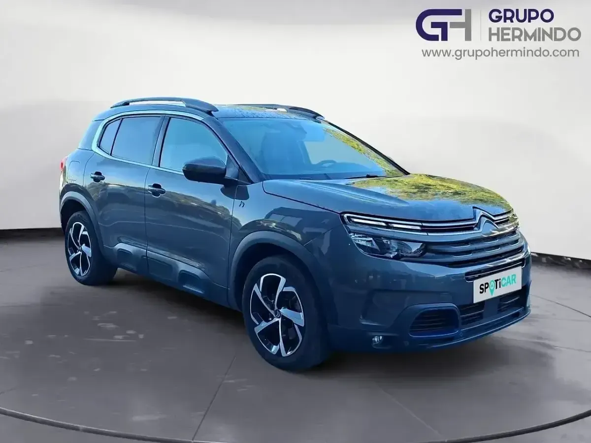 Usado Citroën C5 Aircross Feel 225 CV (165 kW) 2020 Gris SUV